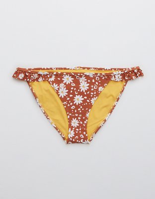 Aerie Printed Ruffle Bikini Bottom