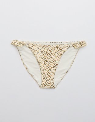 Aerie Bottom de bikini estampado con volante
