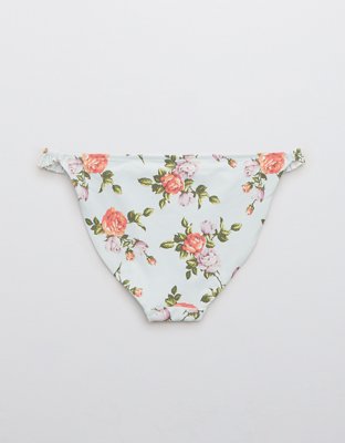 Aerie Printed Ruffle Bikini Bottom