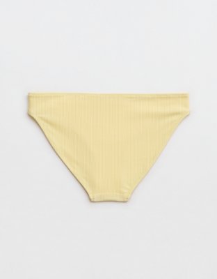 Aerie Shine Rib Full Coverage Bikini Bottom