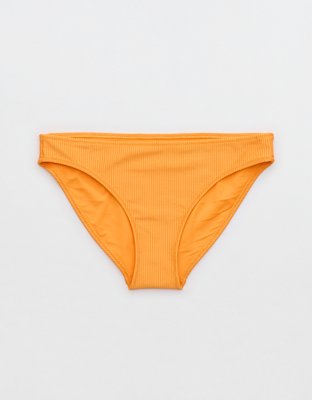 Aerie Shine Rib Full Coverage Bikini Bottom