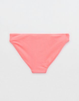 Aerie Shine Rib Full Coverage Bikini Bottom