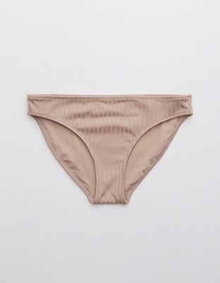 Aerie Ribbed Shine Bikini Bottom