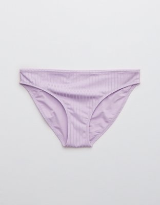 Aerie Ribbed Shine Bikini Bottom