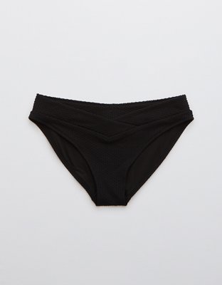 Aerie Jacquard Crossover Bikini Bottom