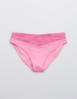 Низ бикини Crossover, в рубчик — Aerie — фото 3