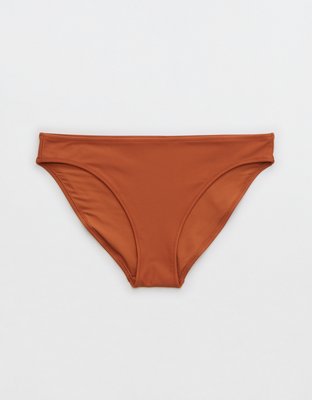 Aerie Low Rise Ruffle Cheeky Bikini Bottom