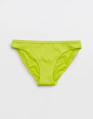 Aerie Crinkle Full Coverage Bikini Bottom