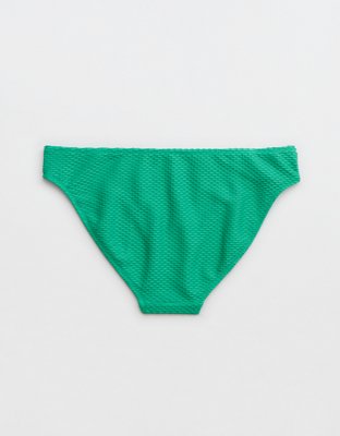 Aerie Jacquard Full Coverage Bikini Bottom