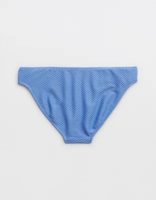Aerie Jacquard Full Coverage Bikini Bottom