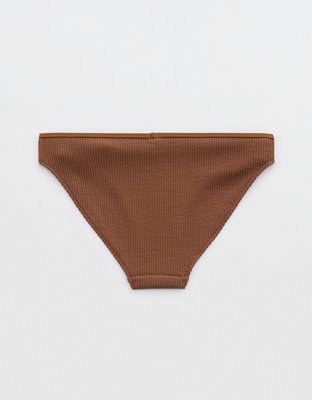 Aerie Crinkle Full Coverage Bikini Bottom