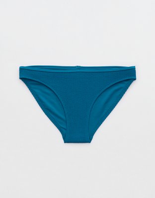 Aerie Crinkle Full Coverage Bikini Bottom