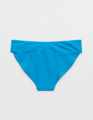 Aerie Wide Rib Banded Full Coverage Bikini Bottom