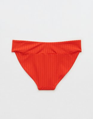 Aerie Wide Rib Banded Full Coverage Bikini Bottom
