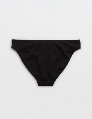 Aerie Shine Pique Full Coverage Bikini Bottom