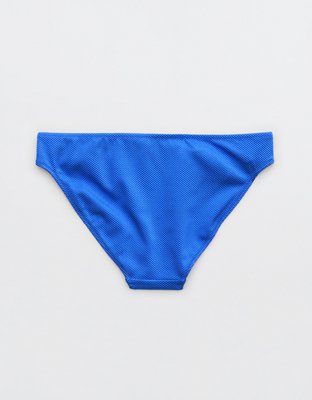 Aerie Shine Pique Full Coverage Bikini Bottom