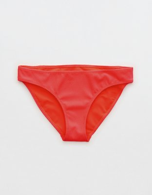 Aerie Shine Pique Full Coverage Bikini Bottom