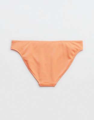 Aerie Shine Pique Full Coverage Bikini Bottom