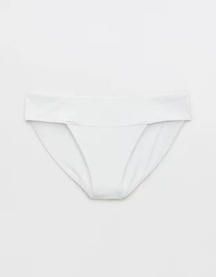 Aerie Wide Rib Banded Full Coverage Bikini Bottom