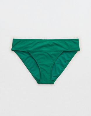 Aerie Bottom de Bikini con Cobertura Completa y Tiras