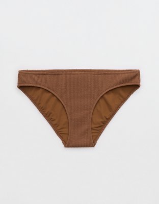 Aerie Crinkle Full Coverage Bikini Bottom