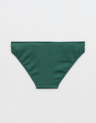 Aerie Crinkle Full Coverage Bikini Bottom