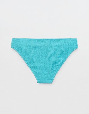 Aerie Shimmery Crinkle Full Coverage Bikini Bottom