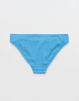 Aerie Shimmery Crinkle Full Coverage Bikini Bottom