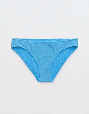 Aerie Shimmery Crinkle Full Coverage Bikini Bottom