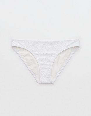 Aerie Eyelet Full Coverage Bikini Bottom