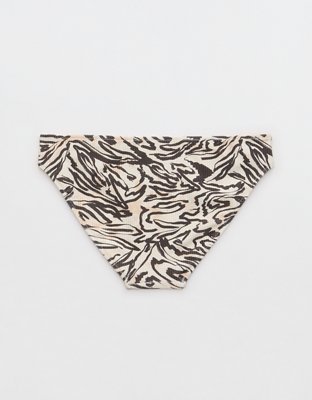 Aerie Shine Rib Full Coverage Bikini Bottom