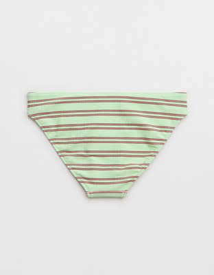 Aerie Shine Rib Full Coverage Bikini Bottom