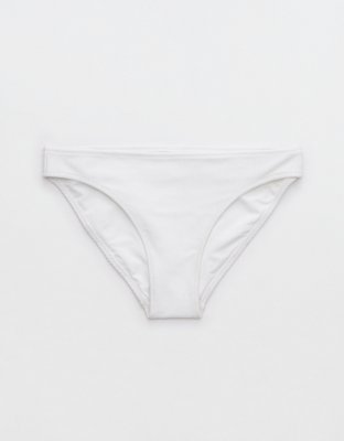 Aerie Shine Rib Full Coverage Bikini Bottom