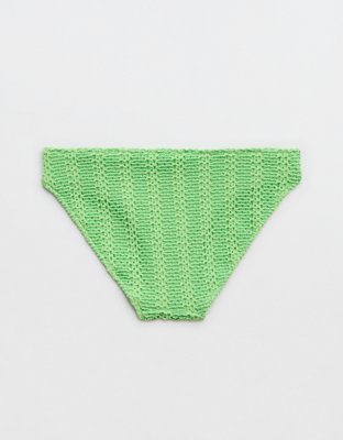 Aerie The Classic Cloudweave Crochet Bikini Bottom