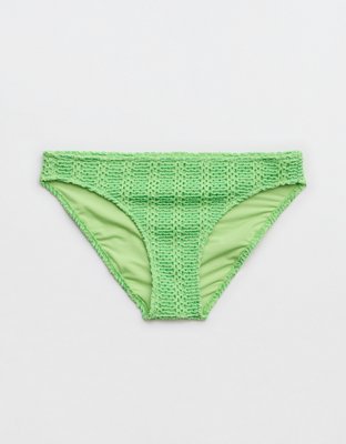 Aerie The Classic Cloudweave Crochet Bikini Bottom