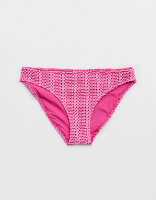 Aerie The Classic Cloudweave Crochet Bikini Bottom