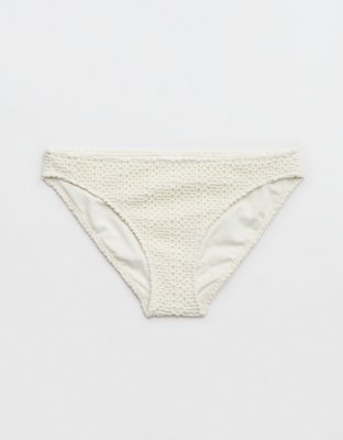 Aerie The Classic Cloudweave Crochet Bikini Bottom