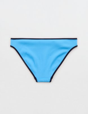 Aerie Full Coverage Ribbed Classic Bikini Bottom