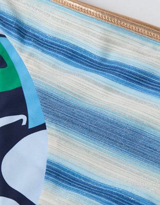 Aerie Metallic Binding Reversible Bikini Bottom