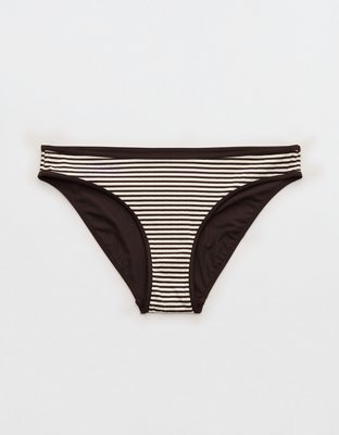 Aerie Ribbed Full Coverage Classic Bikini Bottom
