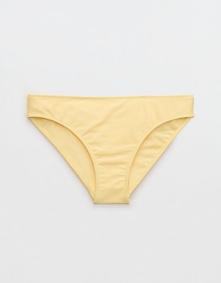 Aerie Shine Ruched Full Coverage Bikini Bottom