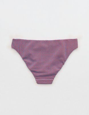 Aerie Gingham Full Coverage Bikini Bottom