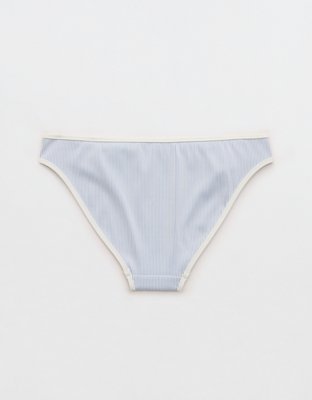 Aerie Ribbed Full Coverage Classic Bikini Bottom