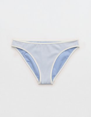 Aerie Ribbed Full Coverage Classic Bikini Bottom