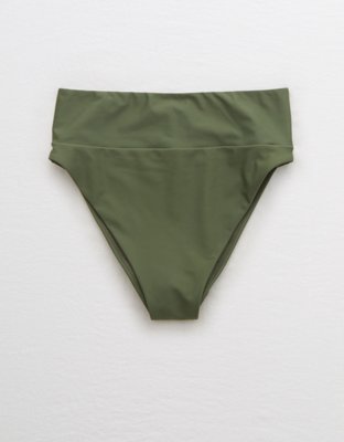 Aerie High Cut Cheeky Bikini Bottom