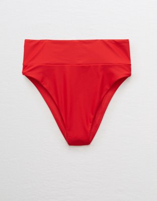 Aerie High Cut Cheeky Bikini Bottom
