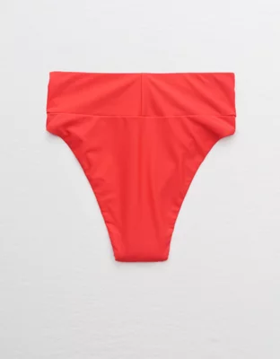 Aerie High Cut Cheeky Bikini Bottom