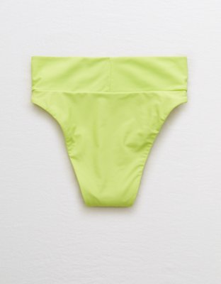 Aerie High Cut Cheeky Bikini Bottom