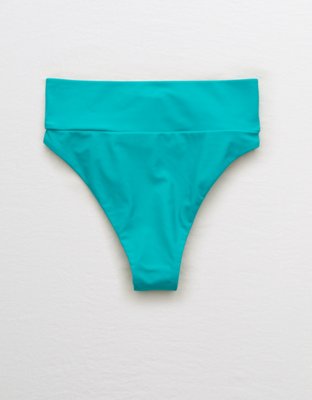 Aerie High Cut Cheeky Bikini Bottom