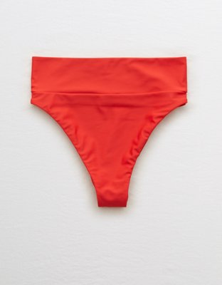 Aerie High Cut Cheeky Bikini Bottom